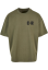 KHAKI HEAVY OVERSIZE TRIČKO - Velikost: M