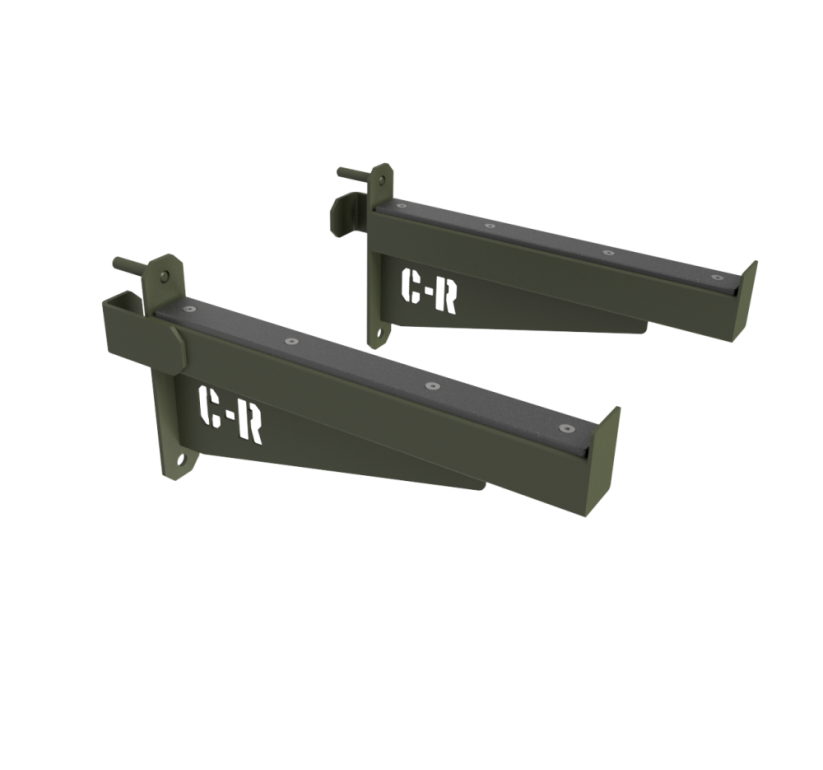 Safety Spotter RACK (bezpečnostní ramena) - Barevné varianty: ARMY OLIVE RAL 6003
