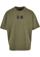 KHAKI HEAVY OVERSIZE TRIČKO