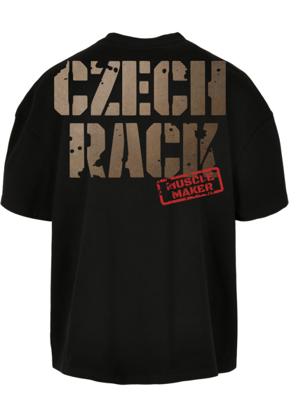 ČERNÉ HEAVY OVERSIZE TRIČKO