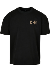 ČERNÉ HEAVY OVERSIZE TRIČKO