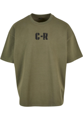KHAKI HEAVY OVERSIZE TRIČKO