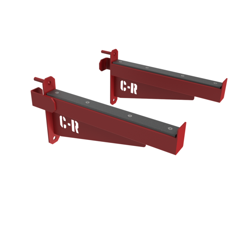 Safety Spotter RACK (bezpečnostní ramena) - Barevné varianty: ČERVENÁ RAL 3001