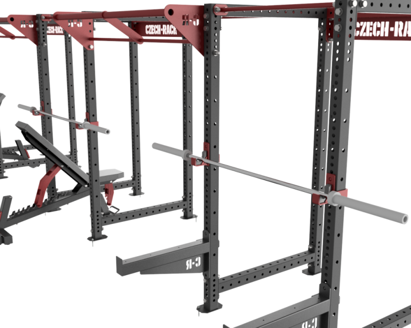 Power RACK VARIANTY - Barevné varianty: RŮŽOVÁ RAL 4010