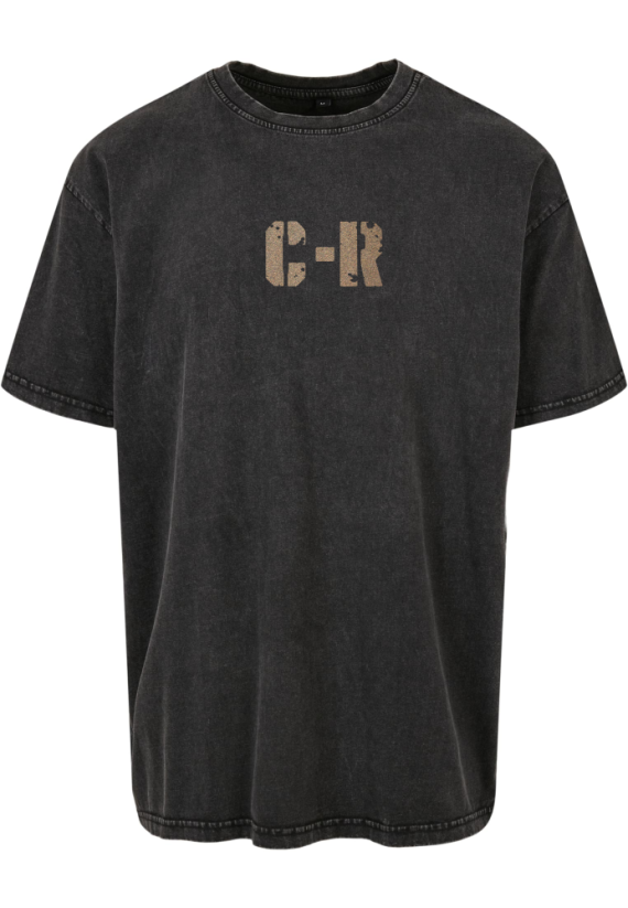 OVERSIZE WASHED BLACK TRIČKO