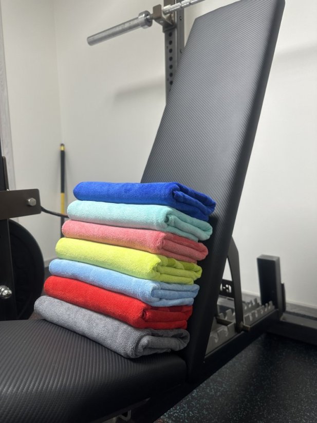 Sportovní ručník - Barva ručníku: Ručník CR Světlemodrý