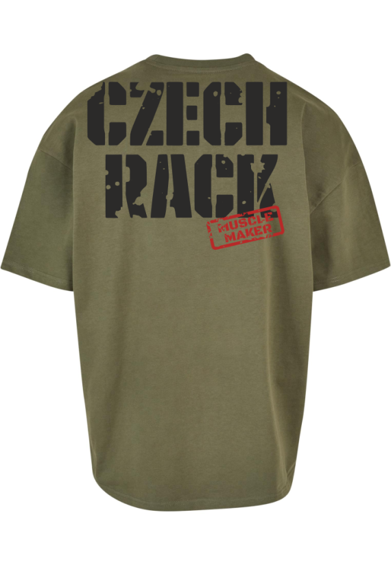 KHAKI HEAVY OVERSIZE TRIČKO